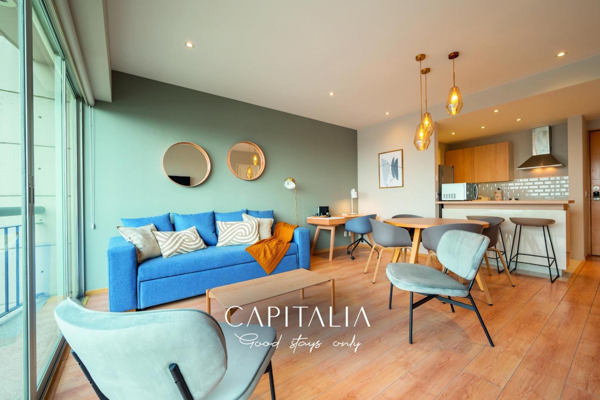 Capitalia - Apartments - Santa Fe メキシコシティ エクステリア 写真
